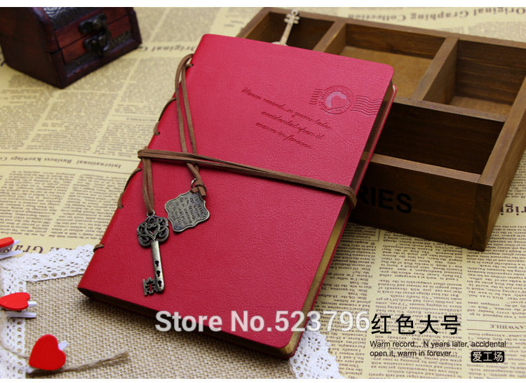 Vintage Retro Leather Notebook