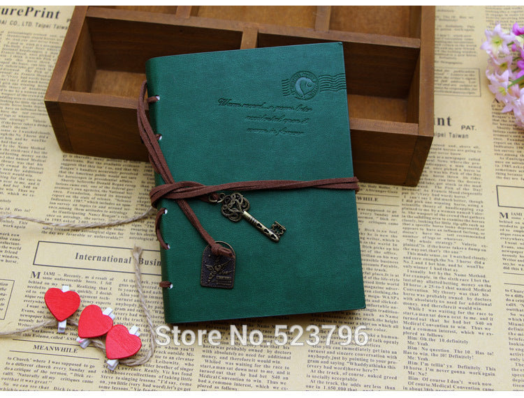 Vintage Retro Leather Notebook