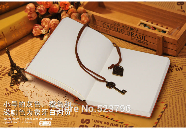 Vintage Retro Leather Notebook