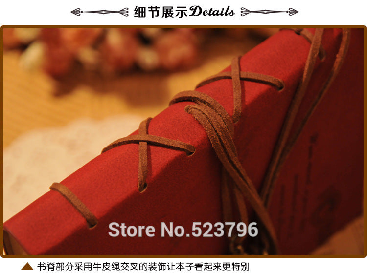 Vintage Retro Leather Notebook