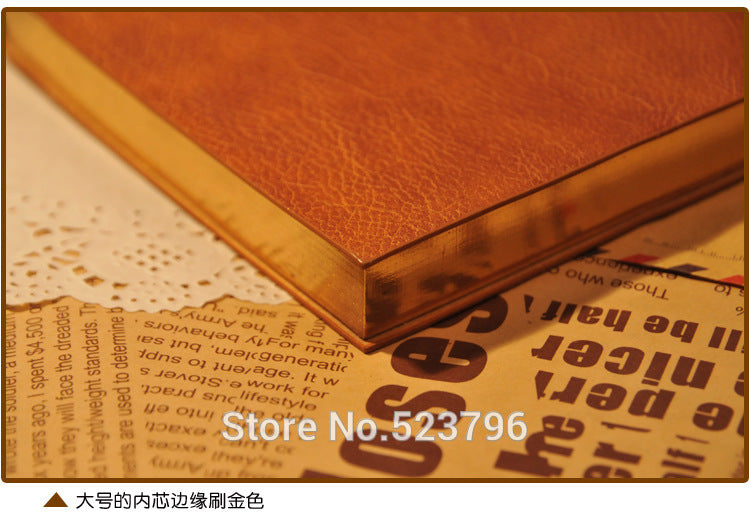 Vintage Retro Leather Notebook