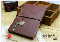 Vintage Retro Leather Notebook